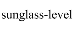 SUNGLASS-LEVEL trademark