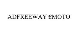 ADFREEWAY EMOTO trademark