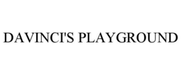 DAVINCI'S PLAYGROUND trademark