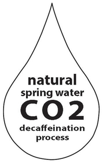 NATURAL SPRING WATER CO2 DECAFFEINATIONPROCESS trademark