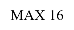 MAX 16 trademark