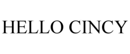 HELLO CINCY trademark