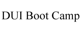 DUI BOOT CAMP trademark