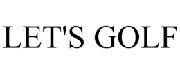 LET'S GOLF trademark