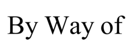 BY WAY OF trademark