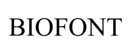 BIOFONT trademark