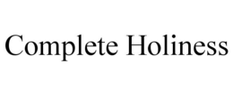 COMPLETE HOLINESS trademark