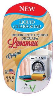 NEW LIQUID CUABA SOAP DETERGENTE LIQUIDO DE CUABA LAVAMAX ORIGINAL BY VERGARAT V trademark