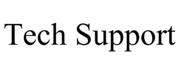 TECH SUPPORT trademark