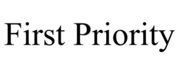 FIRST PRIORITY trademark