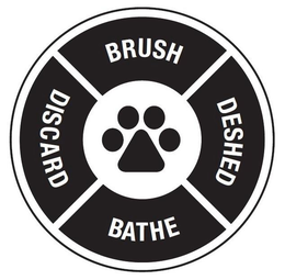 BRUSH DESHED BATHE DISCARD trademark