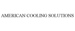 AMERICAN COOLING SOLUTIONS trademark