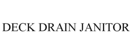 DECK DRAIN JANITOR trademark