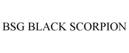 BSG BLACK SCORPION trademark