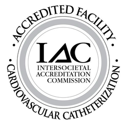 IAC INTERSOCIETAL ACCREDITATION COMMISSION · ACCREDITED FACILITY ·  · CARDIOVASCULAR CATHETERIZATION · trademark