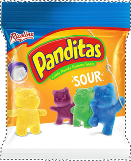 RICOLINO PANDITAS LITTLE PANDA GUMMY BEARS SOUR trademark
