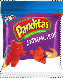 RICOLINO PANDITAS LITTLE PANDA GUMMY BEARS EXTREME HEAT trademark