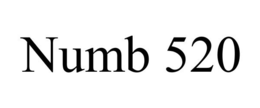 NUMB 520 trademark