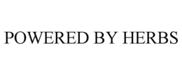 POWERED BY HERBS trademark