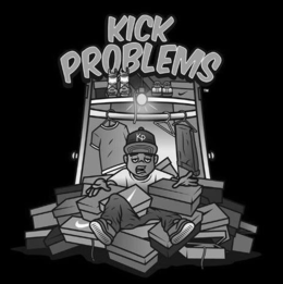 KICK PROBLEMS KP trademark