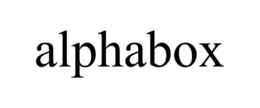 ALPHABOX trademark