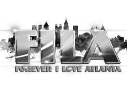 F I L A FOREVER I LOVE ATLANTA trademark