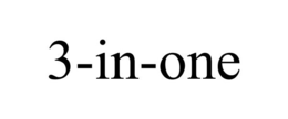 3-IN-ONE trademark