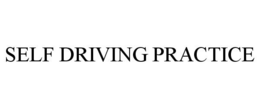 SELF DRIVING PRACTICE trademark