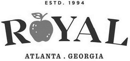 ESTD. 1994 ROYAL ATLANTA · GEORGIA trademark