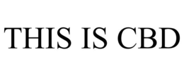 THIS IS CBD trademark