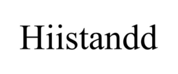 HIISTANDD trademark