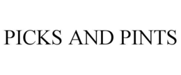 PICKS AND PINTS trademark