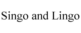 SINGO AND LINGO trademark