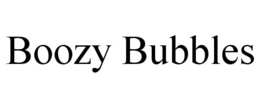 BOOZY BUBBLES trademark