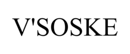 V'SOSKE trademark
