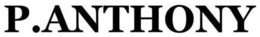 P.ANTHONY trademark