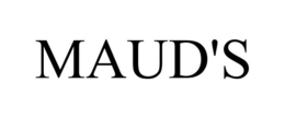 MAUD'S trademark