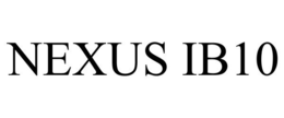 NEXUS IB10 trademark