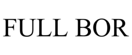 FULL BOR trademark
