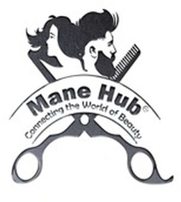 MANE HUB CONNECTING THE WORLD OF BEAUTY trademark