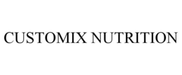 CUSTOMIX NUTRITION trademark
