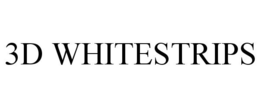 3D WHITESTRIPS trademark