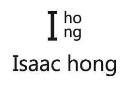 I HO NG ISAAC HONG trademark