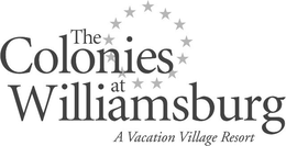 THE COLONIES AT WILLIAMSBURG A VACATION VILLAGE RESORT trademark
