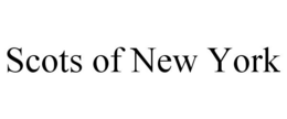 SCOTS OF NEW YORK trademark