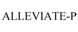ALLEVIATE-P trademark