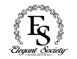 ES · ELEGANT SOCIETY · - EST. 2018 - trademark