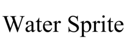 WATER SPRITE trademark