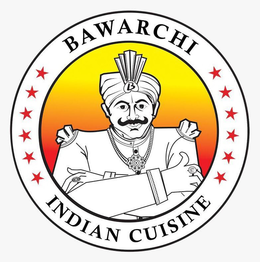 BAWARCHI INDIAN CUISINE trademark
