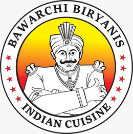 BAWARCHI BIRYANIS INDIAN CUISINE trademark
